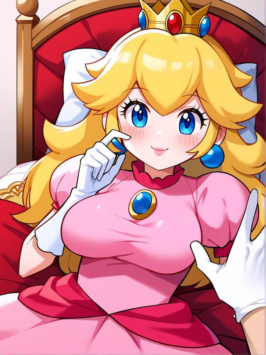 pyororingen's tweet photo. ピーチ姫 https://t.co/xR5TSDd0Jb