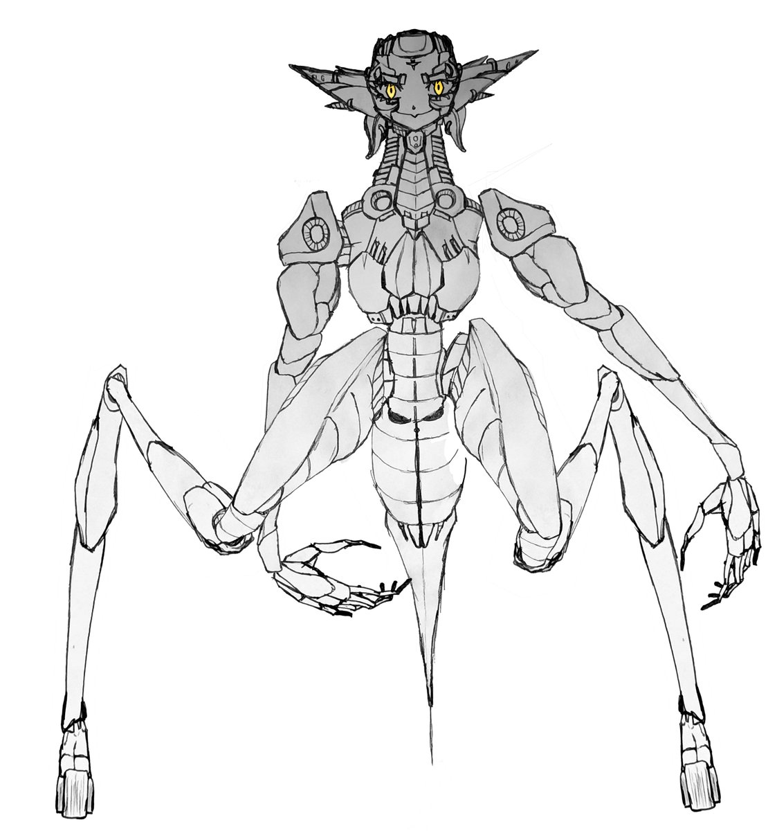 RaimeiVcreator's tweet photo. Truffles,
Spider walk.
... Need more legs.
#Ephastine #VTuberArt #alienVT #WhateverTruffleSaid https://t.co/KqG7uTn9Bh