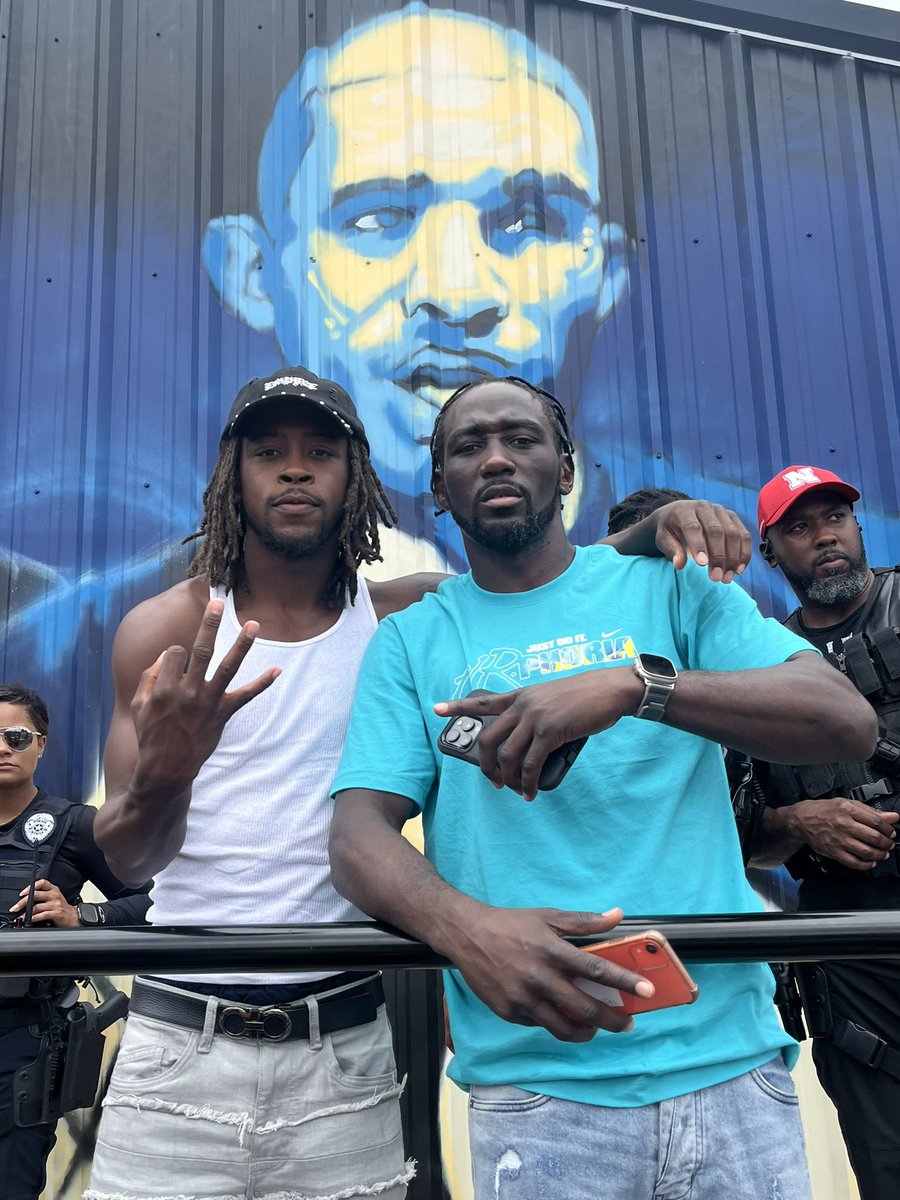 NajiChill's tweet photo. Pulled up to Omaha for Bud’s send off before his big fight in LA 8/3. 

Salute @KeyshawnDavis8 @terencecrawford https://t.co/MsoGxq14FF