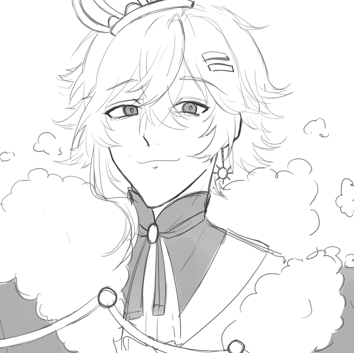Arrupako's tweet photo. Quick sketch #cloudillust https://t.co/VJkIcnMwZG