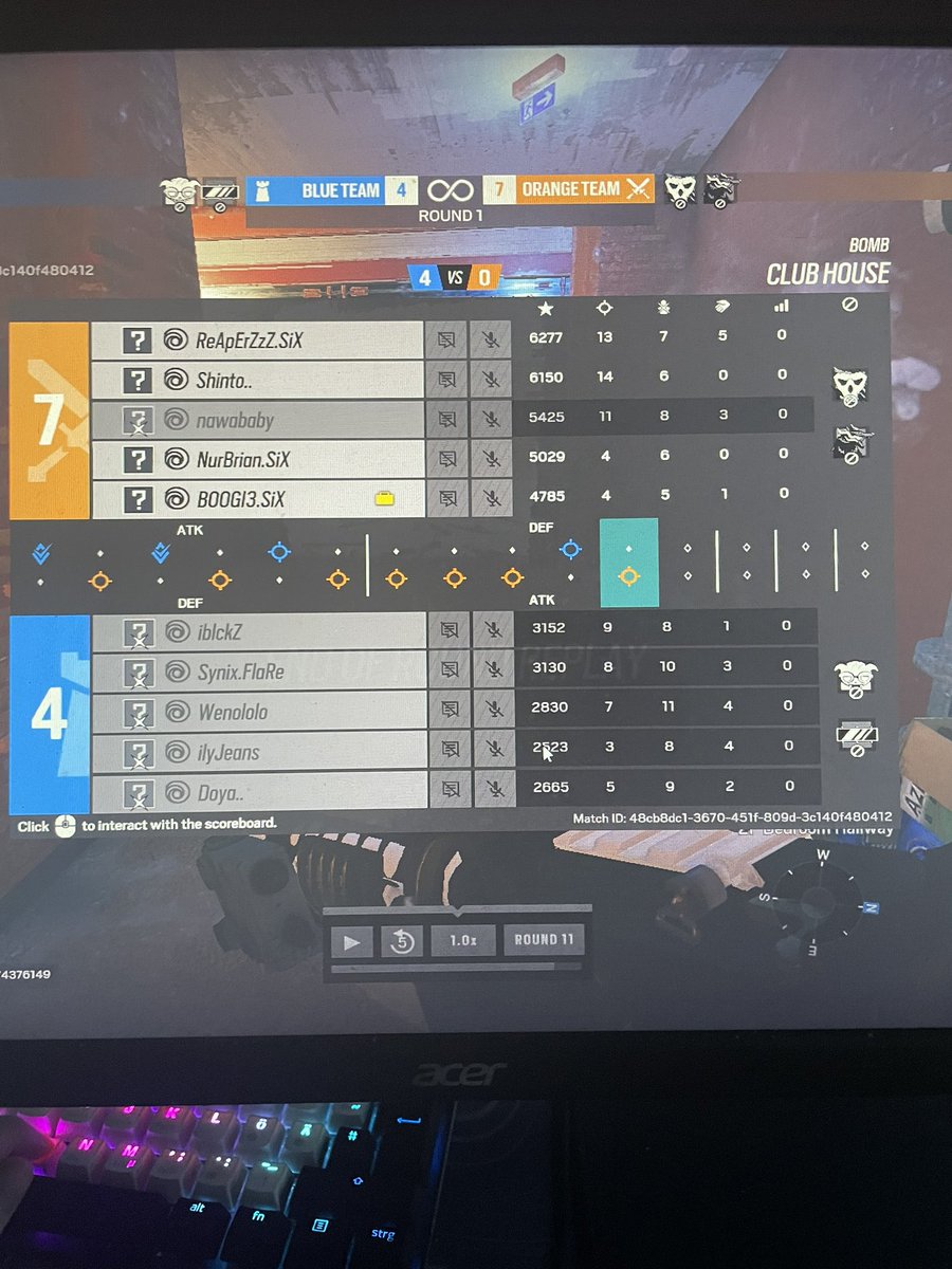 Shinto_R6's tweet photo. @RReaperzzz @DACH_League @flareesports01 0.8 Kd players sind halt different💀 https://t.co/PughyRe2NN