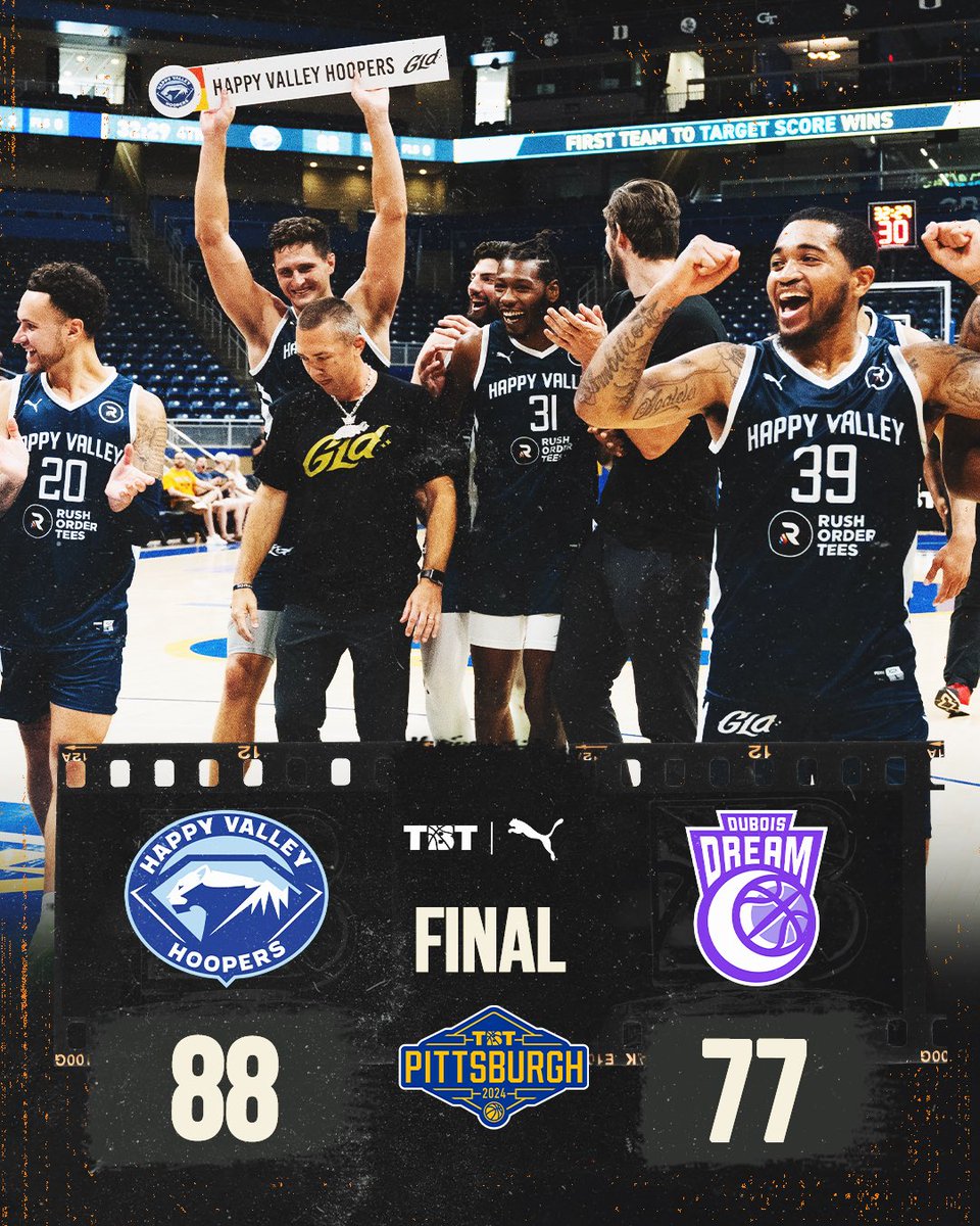 .<a href="/HappyValley_TBT/">Happy Valley Hoopers</a> picks up their first ever TBT win in an 88-77 win!