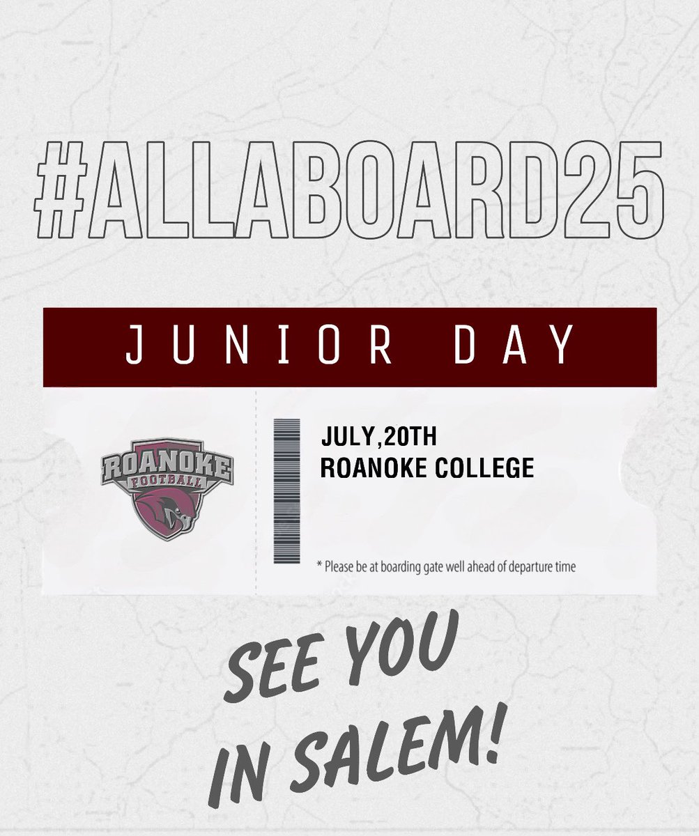 Roanoke College Football tweet media