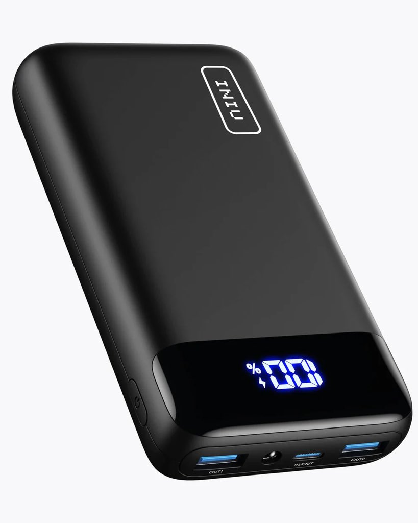 everythingplug0's tweet image. INUI power bank
Specs
Capacity: 20000mAh/74Wh
Connector Type: USB Type C, USB Type A
Fast Charging Protocols: USB-C Input: PD3.0/PD2.0 Output: PPS/PD3.0/PD2.0 USB-A:QC4.0+/QC4.0/QC3.0/QC2.0,SCPFCP，AFC,MTK PE2.0/PE1.1, SFCP

Charge the PowerBank via USB-C Cable.