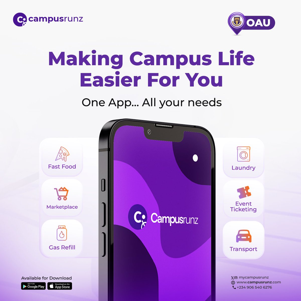 MyCampusRunz's tweet photo. No more stress, just Campusrunz success! Join Campusrunz today because college shouldn't be complicated. Campusrunz has you covered https://t.co/3nKJQBwP65