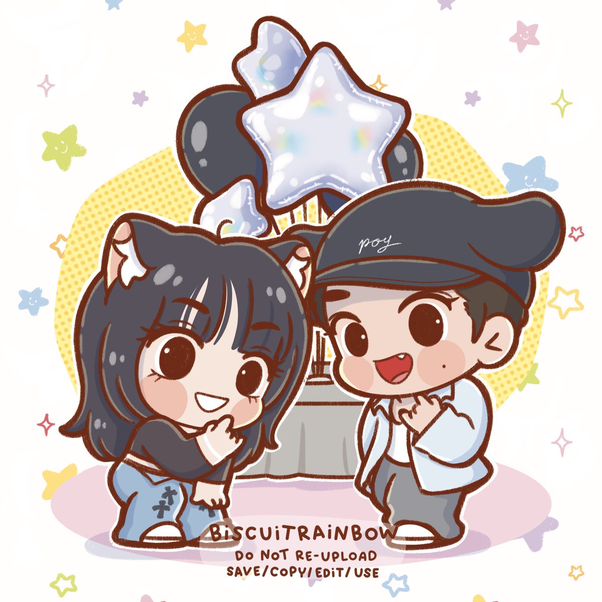 _biscuitrainbow's tweet photo. ⭐️✨🤘🏻
#MINGYU #LISA https://t.co/u657MqmXhe