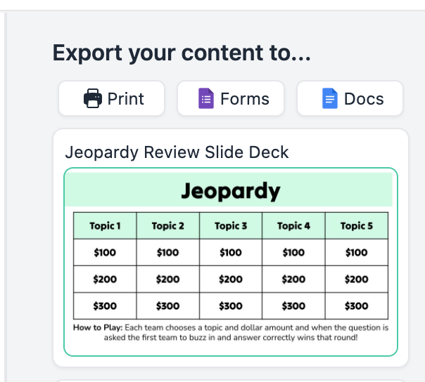 This was pretty slick. <a href="/DiffitApp/">Diffit</a> made a Jeopardy Review #GoogleSlides really fast with all the hyperlinking. 

alicekeeler.com/diffit 

#GoogleEDU #AIteacher