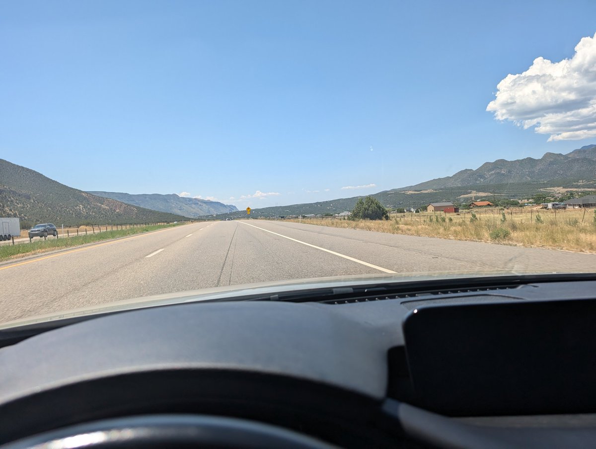 Well I haven't had to road trip my way to #AAPM2024 since grad school, but when the IT gods ground your flights you find a way.  See you soon!