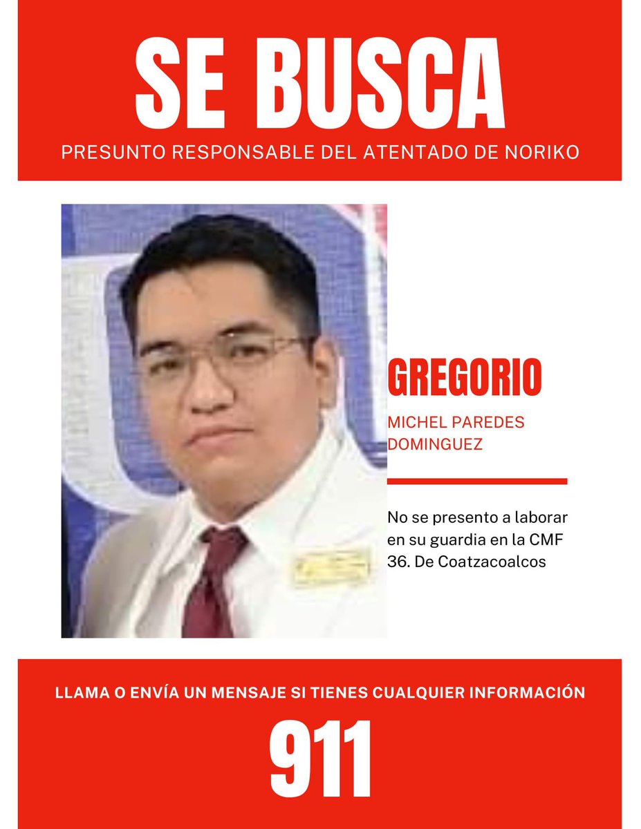fadafise's tweet photo. Se buscan principales sospechosos del caso de #NoriQuezada https://t.co/52inSgOiyw