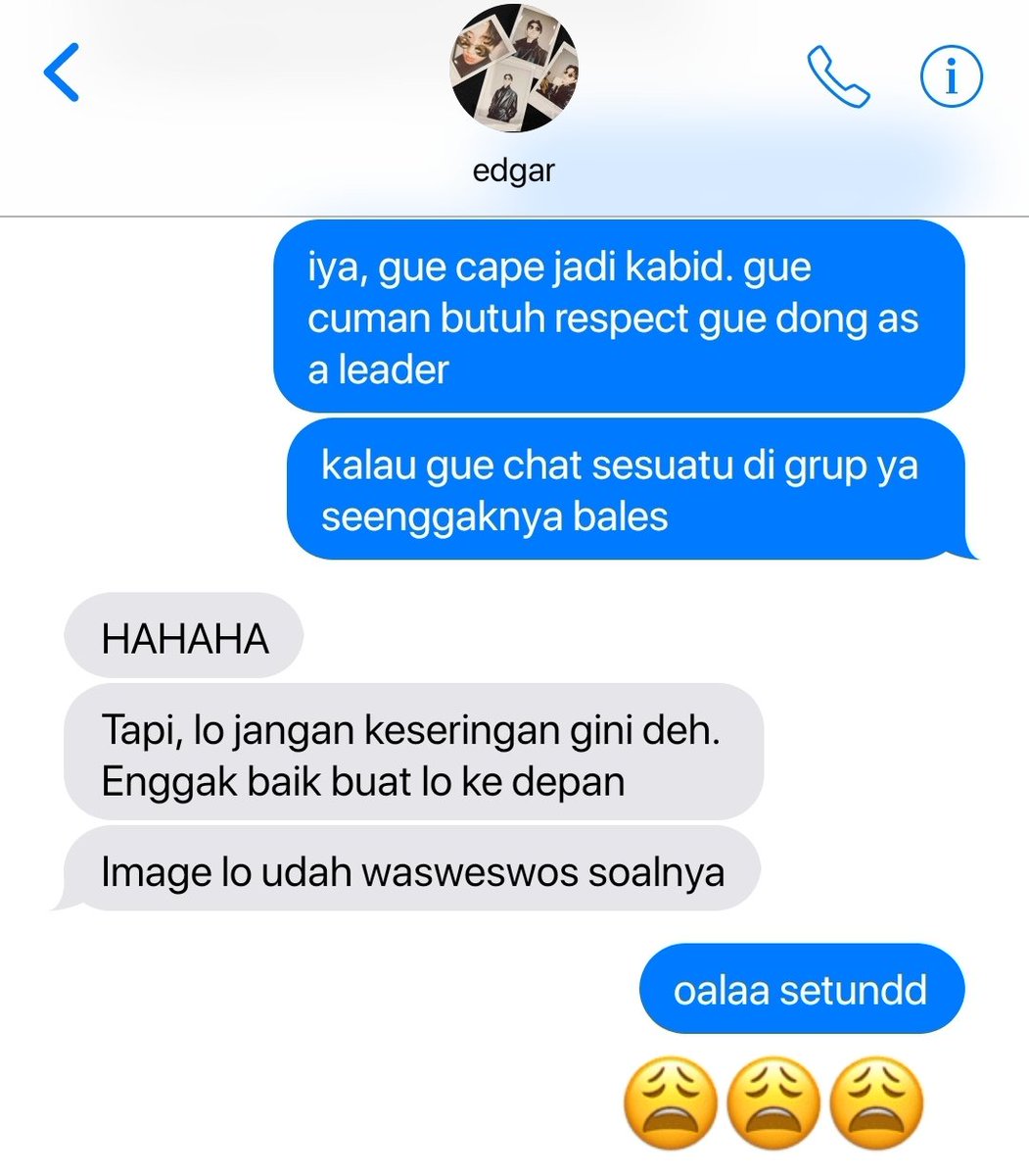 athyours's tweet photo. wkwkwk lucu bgt dulu kalau lg kesel curhatnya ke edgar (di luar konteks au), dibales lg (sy sendiri jg yg balas).. kaya orgil 😭😔 https://t.co/xRaw8VxIhw