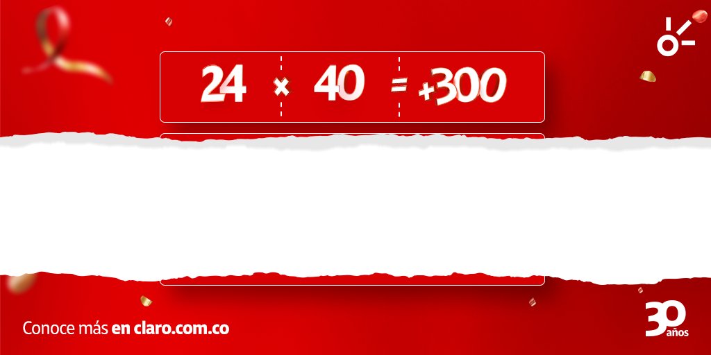 ClaroColombia's tweet photo. Una sorpresa viene en camino  👀 
Te damos la primera pista, ¿qué crees que va a pasar durante 40 días? 🧐

Activa las notificaciones para enterarte, no te lo quieres perder 🔔❗ https://t.co/sztfgcTPxD