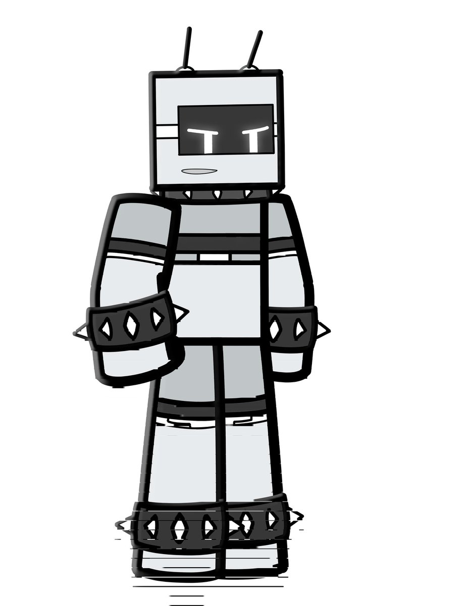 BlockGrow_C's tweet photo. This is a robot that is very threatening to others! It was born out of a bad code run. @Lins_407 
#BLACK #Robot #block https://t.co/VdG4yTqtDf