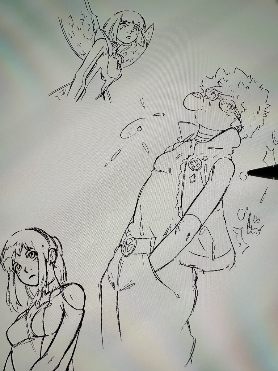 Some sketches to pass time ✨