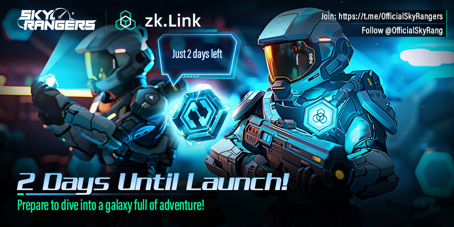 OfficialSkyRang's tweet photo. ⏳ 2 Days Until Launch! 🚀

The #countdown is on for Sky Rangers—just 48 hours to go!🌌✨ Prepare to dive into a galaxy full of adventure, where you’ll seek out the powerful $Qube💎& reshape the cosmos with every discovery! 🌠🔭

Complete the⤵️tasks for a chance to win! 🚀
1️⃣Follow,❤️, RT
2⃣Join TG: https://t.co/hg11tfzetA
3⃣Comment💭your wallet address💫

🎁 Rewards: 10 lucky players to win 50 $ZKL each!

Get ready to claim your spot in this groundbreaking cosmic quest.🚀💫

#SkyRangers #Web3Gaming #ZKL #Crypto #airdrop #giveaway #Blockchaingames #zkLink
