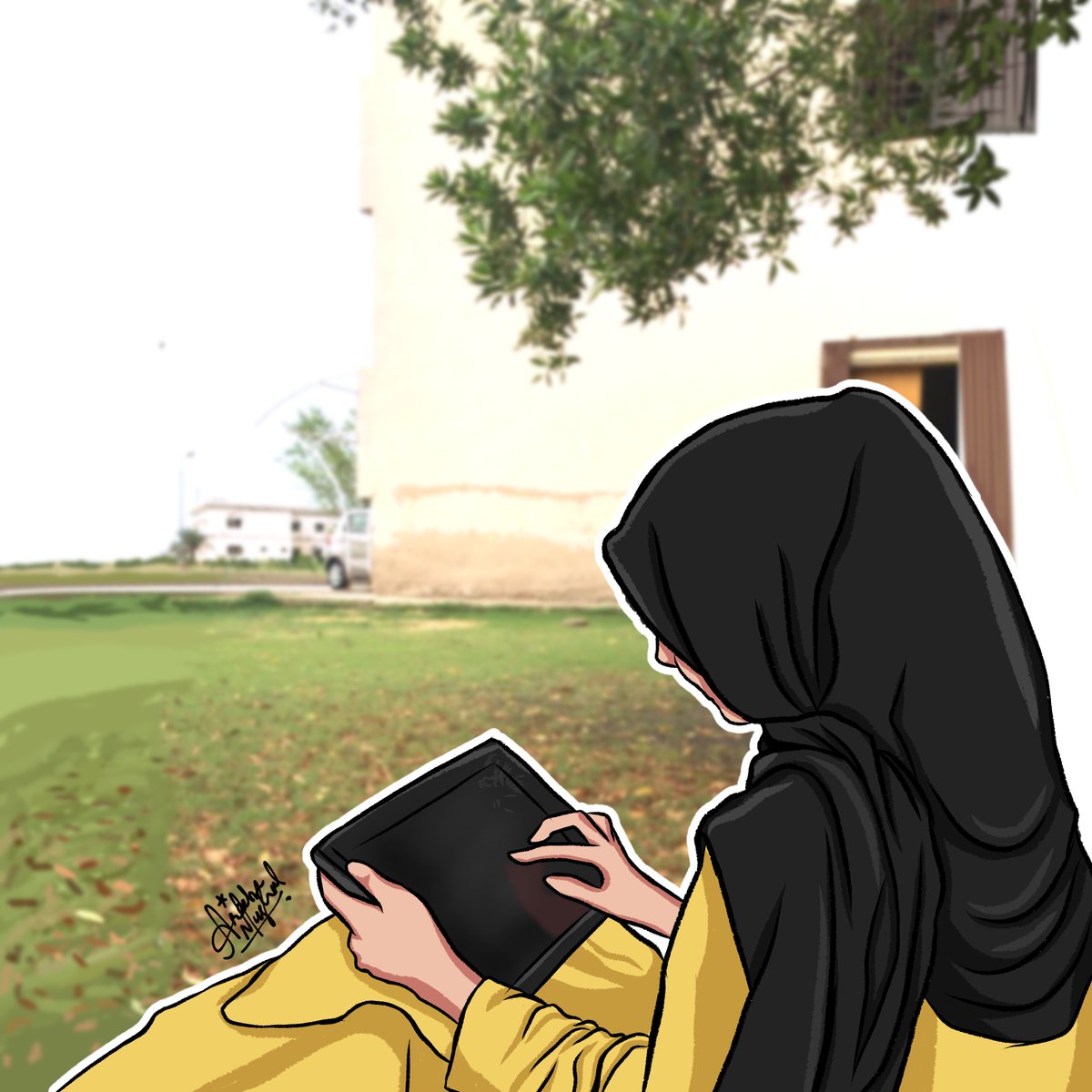 MughalArtist's tweet photo. "Sometimes the quietest places hold the loudest ideas."  -

Catching some rays &amp; letting creativity flow in this garden oasis.   Nature's a powerful muse, wouldn't you agree? 

 #illustration #creativity #naturelover #digitalart #artoflife https://t.co/agEJFhWApv