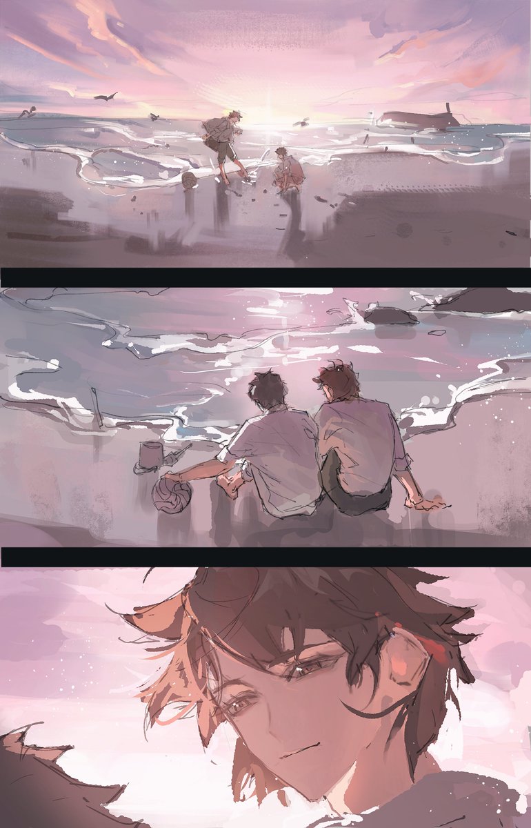 #及岩 #oiiwa #Haikyuu 
及川生日快乐——