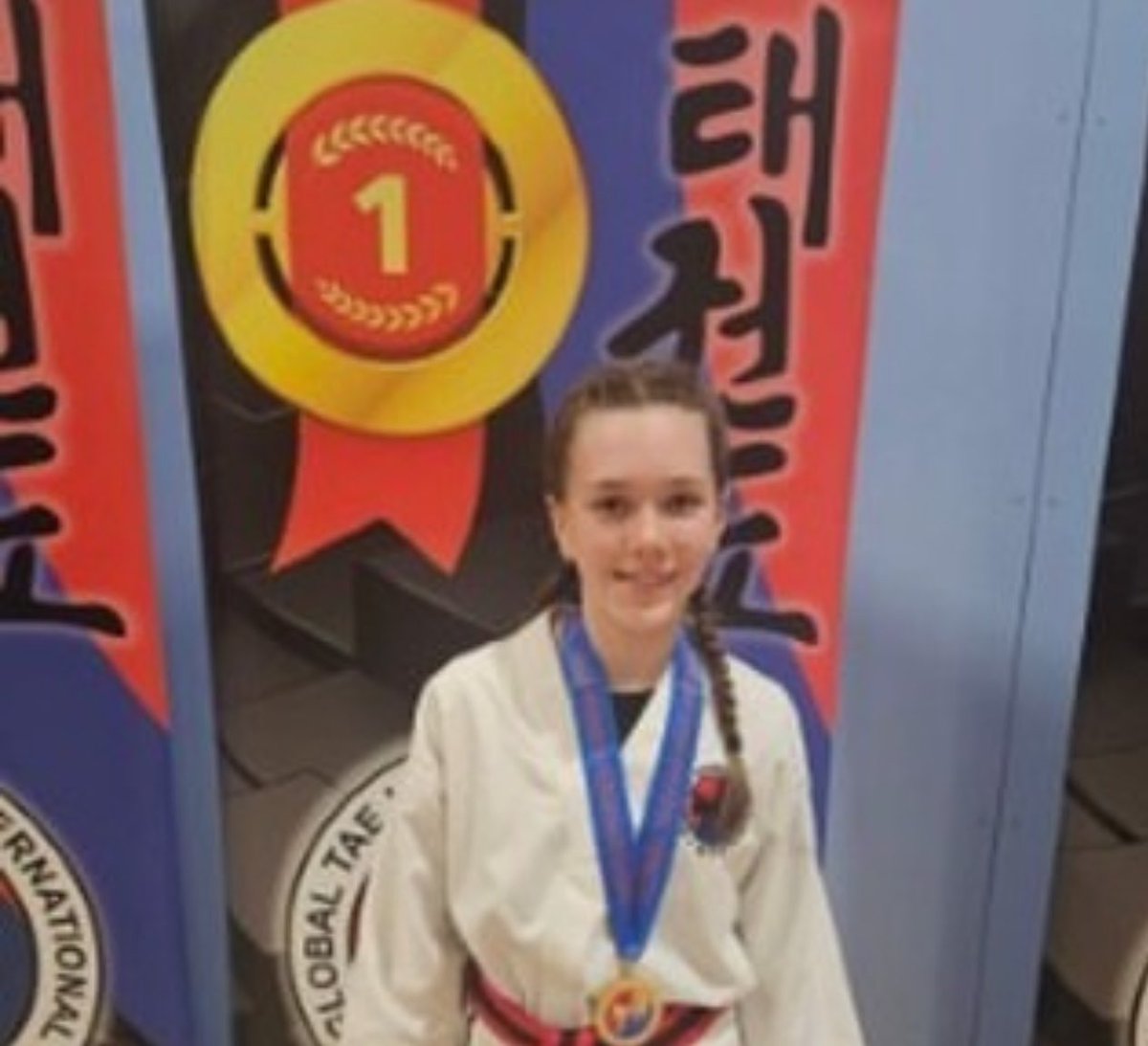 eduhead1's tweet photo. Eloise is our little Taekwando superstar. She’s representing England in Croatia . Before she left , we spoke about her 31 trophies , and she’s also now learning to speak Korean! #WeAreGateacre #GREATValues #Ambition @Northern_ST @GateacreSchool https://t.co/EVfFvmfhMo