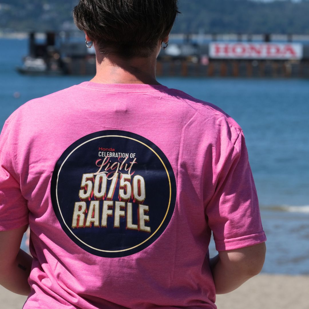 Heading to English Bay today? Don’t forget to pick up your 50/50 tickets! Look out for our lovely volunteers, the QR code signs or visit hondacelebrationoflight5050.com between now and July 27.
.
Must be 19+ to participate. Actual odds depend on number of tickets sold.