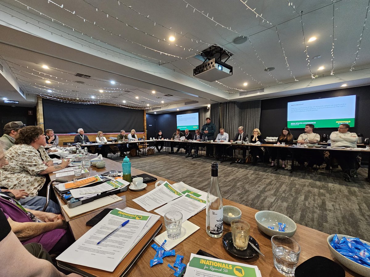 SaNationals's tweet photo. A fabulous South Australian State conference today with @DaveGillespieMP Who we thank for taking the time to come, and for his valued educational imput. @SaNationals
@The_Nationals https://t.co/0RD3dMlm4O