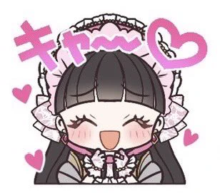 キャ〜〜(みみちゃん) #ろきこファミリー画廊 