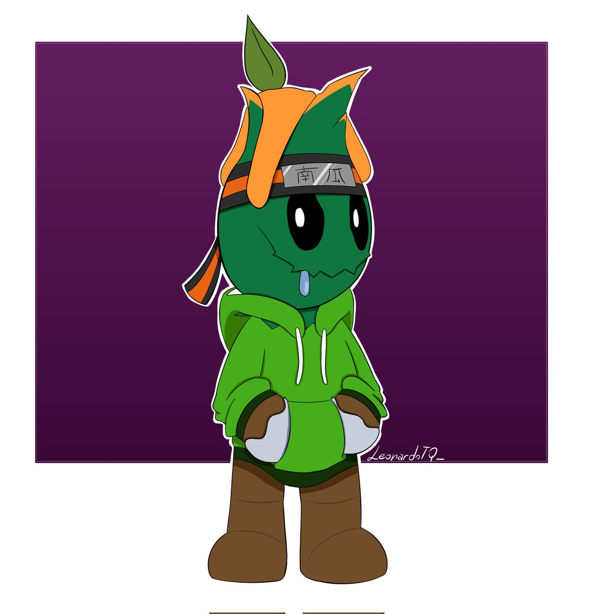 LeonardoTQ_'s tweet photo. My part of the Loomian Legacy Anniversary collab!
Holiday Craytal as Yolo

[ #LoomianLegacy , #LoomianLegacyArt ] https://t.co/qdfXVYu44i