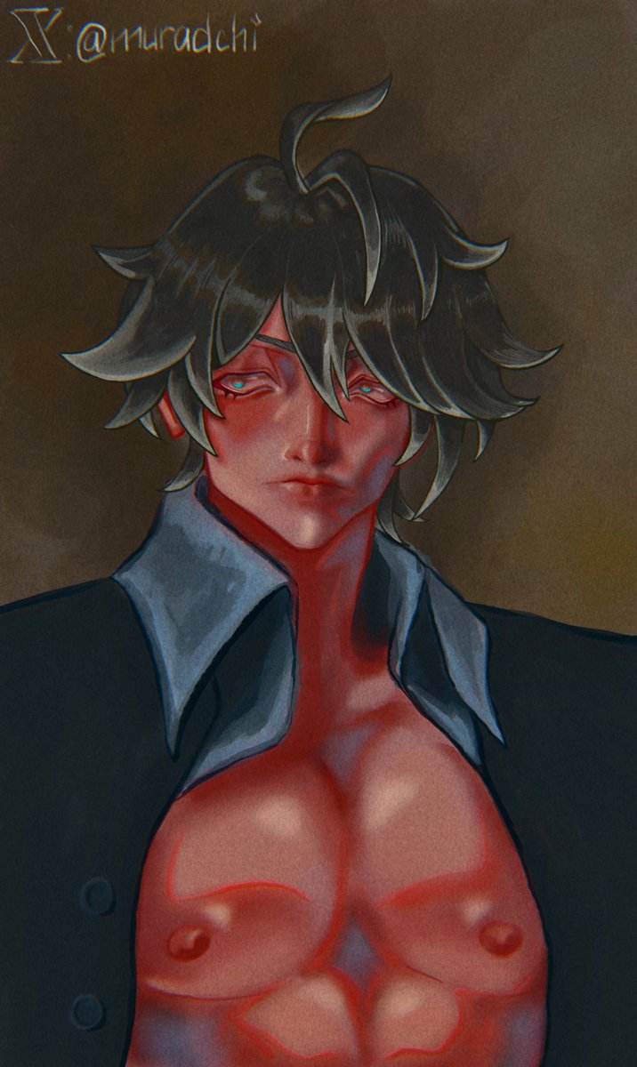 muradchi's tweet photo. My husband 🛐

#Alhaitham #艾尔海森 #アルハイゼン #genshin #原神 #art #fanart https://t.co/gTXIBna6Gk