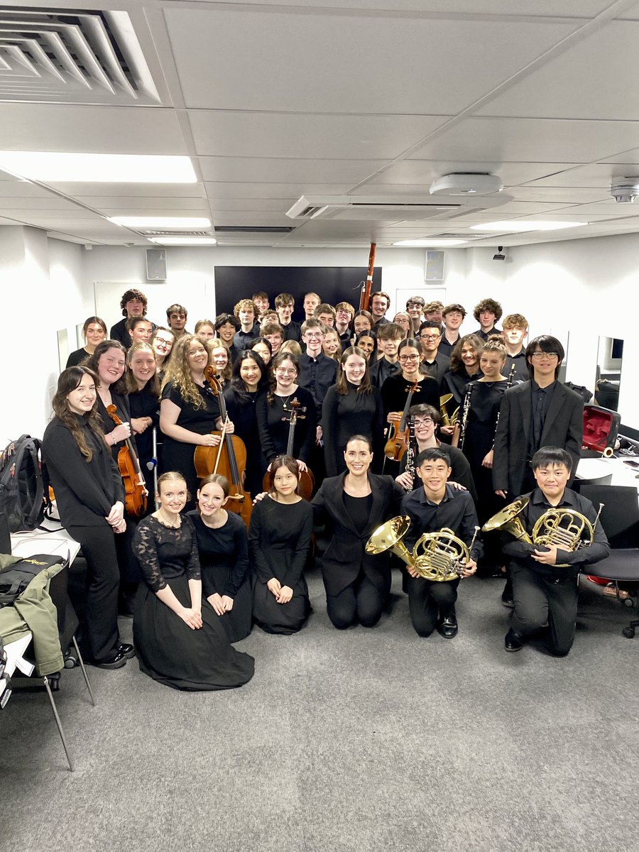 laurenconducts's tweet photo. 🎶 Post-concert smiles! 😃

Still buzzing from the brilliant concert Liverpool Philharmonic Youth Orchestra gave last Saturday! 

We’re counting down the days — just one more week until we tour to Florence! 🇮🇹❤️ #florenceyouthfestival https://t.co/1E40nooOzV