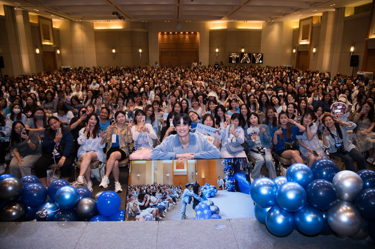 วันนี้ขอบคุณทุกความรักจากคนรอบข้าง ครอบครัว เพื่อนๆ และแฟนคลับ ที่มอบให้กับ <a href="/Tawan_V/">เทย์ทาวาฬ</a>

ทีมบ้านขอขอบคุณทุกคนมากๆครับ ที่ทำให้เกิดภาพในวันนี้ หากมีความผิดพลาดประการใด ขออภัยมา ณ ที่นี้ 🙏💙

#Tawan_V 
#Taytawan33rdBirthdayCharity
#Taytawan33rdBirthday