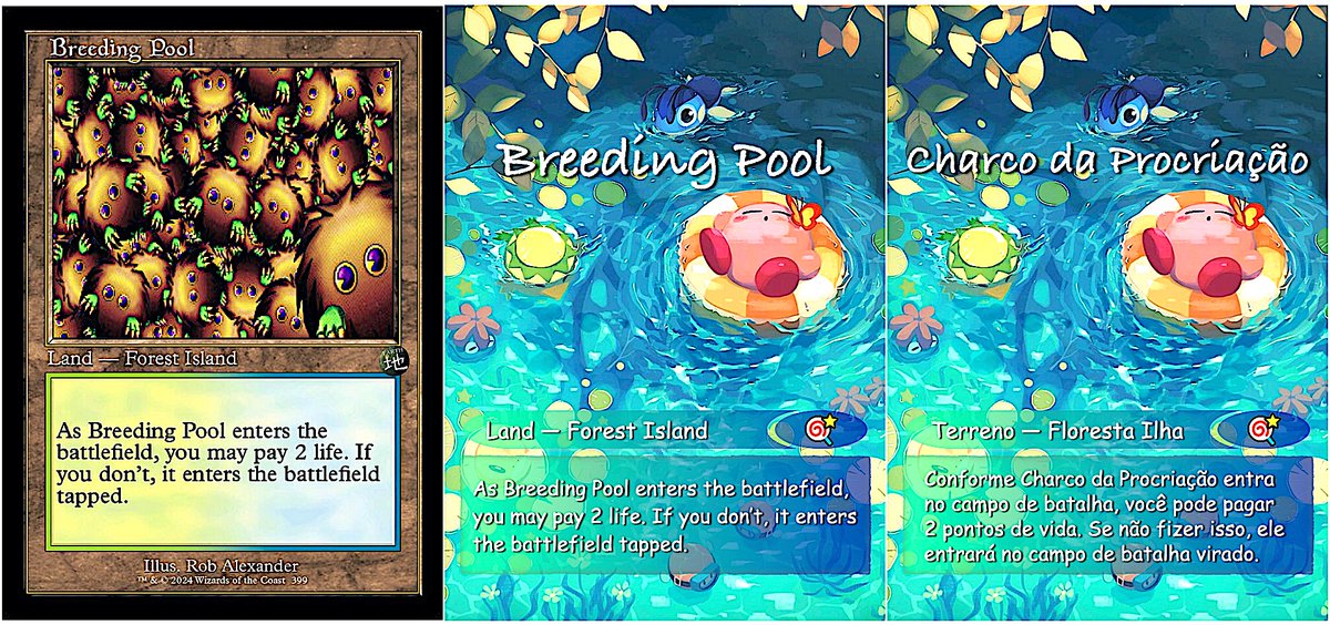 RikkaStun's tweet photo. Secret Lair: DO IT YOUR GODDAMN SELF Summer 2024
#MTG #オリカ #custom #Murktide #StubbornDenial #HarbingerOfTheSeas #OfOneMind #Fury #Fureur #BreedingPool #マークタイド #頑固な否認 #海の先駆け #心を一つに #激情 #繁殖池 https://t.co/E2aqe4FTlC