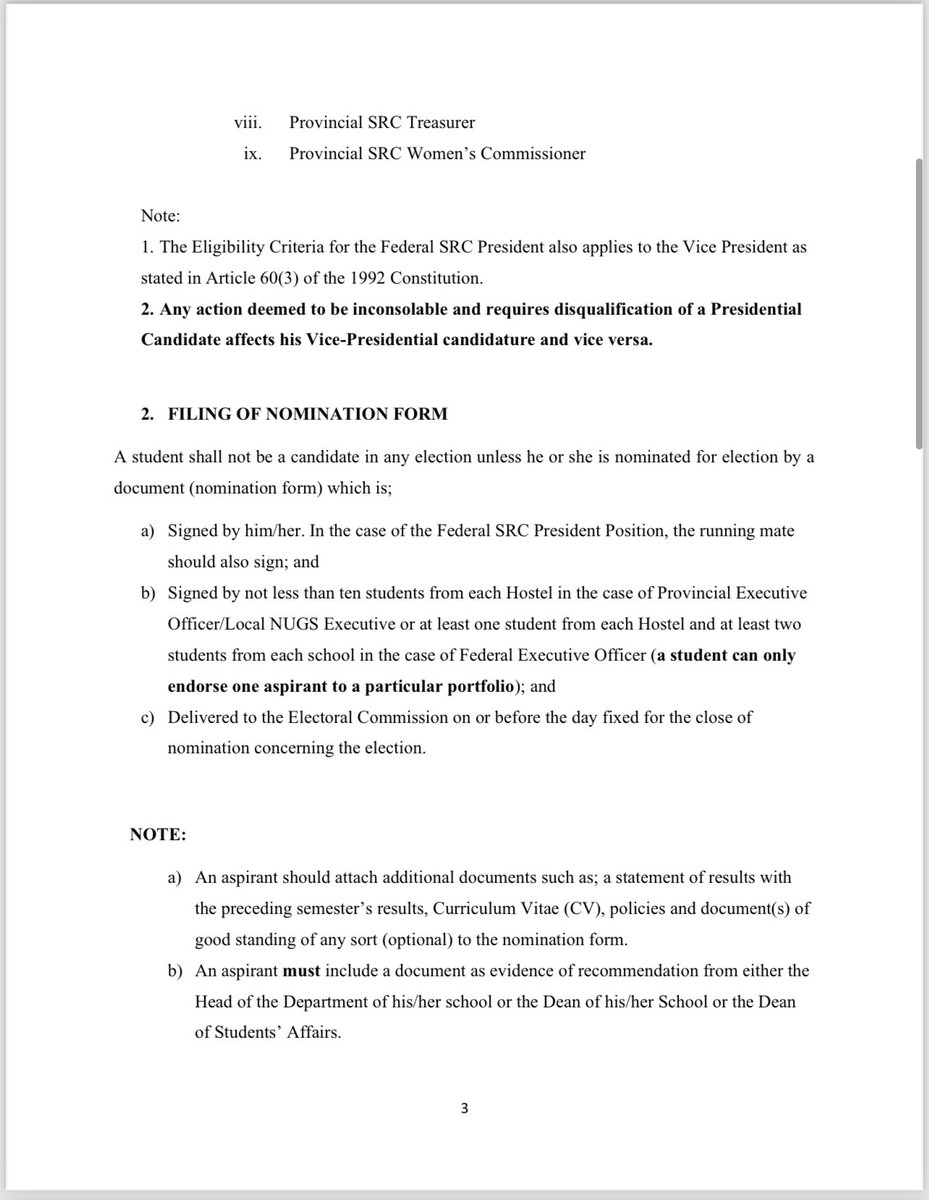 UHASSRC_EC's tweet photo. Attention UHAS Students:

This is the Constitutional Instrument for the 2024 SRC/LNUGS elections has been released. 
All students are encouraged to review this CI to understand the election process, candidate eligibility, and voting procedures.
---
UHAS SRC EC https://t.co/yoPUVfXInS