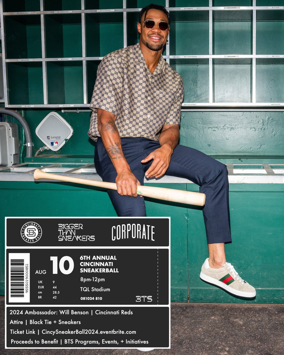 Drop a 👟 if you know what sneakers you’re wearing to the 6th annual @cincysneakerball on 8/10 at @tqlstadium 🔥

3️⃣ weeks to go &amp; limited tickets remain! Ticket link here: eventbrite.com/e/6th-annual-c…