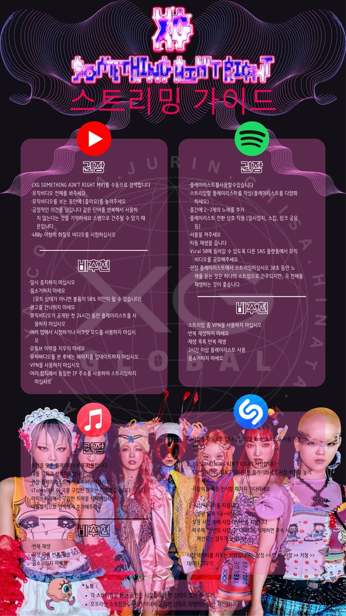 Hiii ALPHAZ 👋🐺

Here are the Goals and Guides for #SOMETHINGAINTRIGHT 💋

Giving our best on all platforms for our Queens #XG 👊👽

#XG_SOMETHINGAINTRIGHT
#XGALX #ALPHAZ
<a href="/XGOfficial_/">XG OFFICIAL</a>