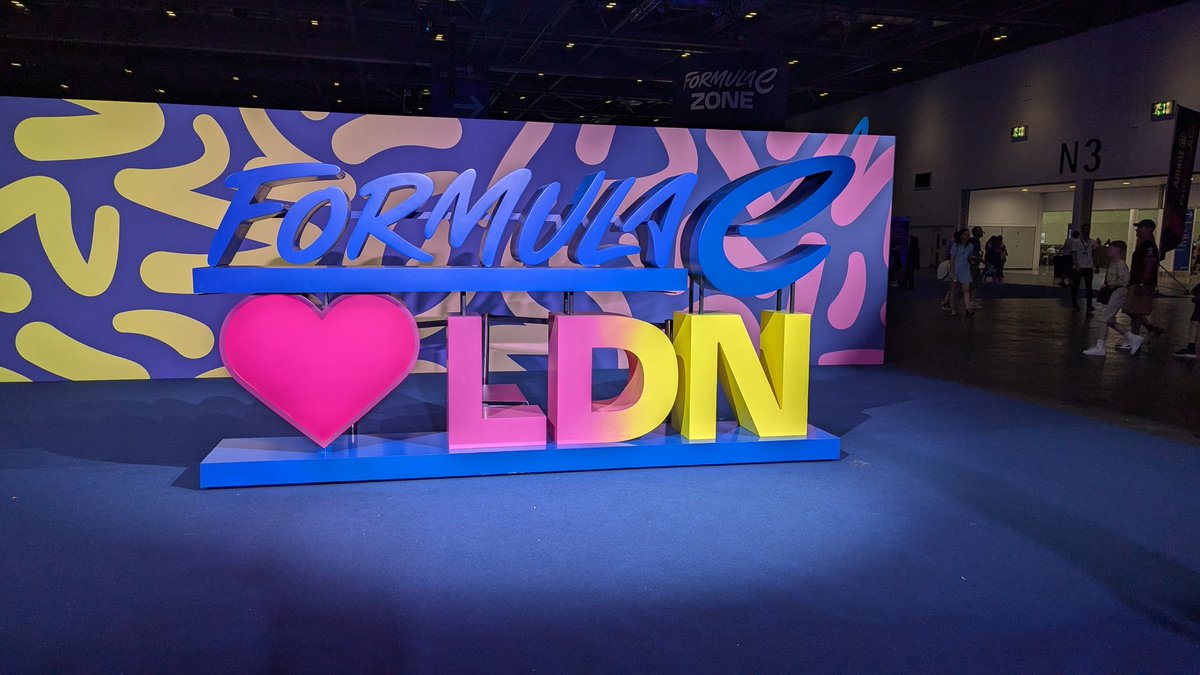 At the <a href="/FIAFormulaE/">Formula E</a>, strange not to be marshalling, but with everything going on, nice to chill and enjoy the racing when it kicks off in over an hour's time!