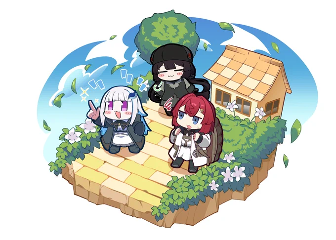 <お仕事告知>Page of Lambda第五話エンドカードイラストを描かせていただきました。エンドカードのお仕事に憧れがありましたが、推しのアニメのエンドカード描く実績を解除する世界線。そんなことあるんだ。画像はファンアートになります。公式サイトはこちらから 