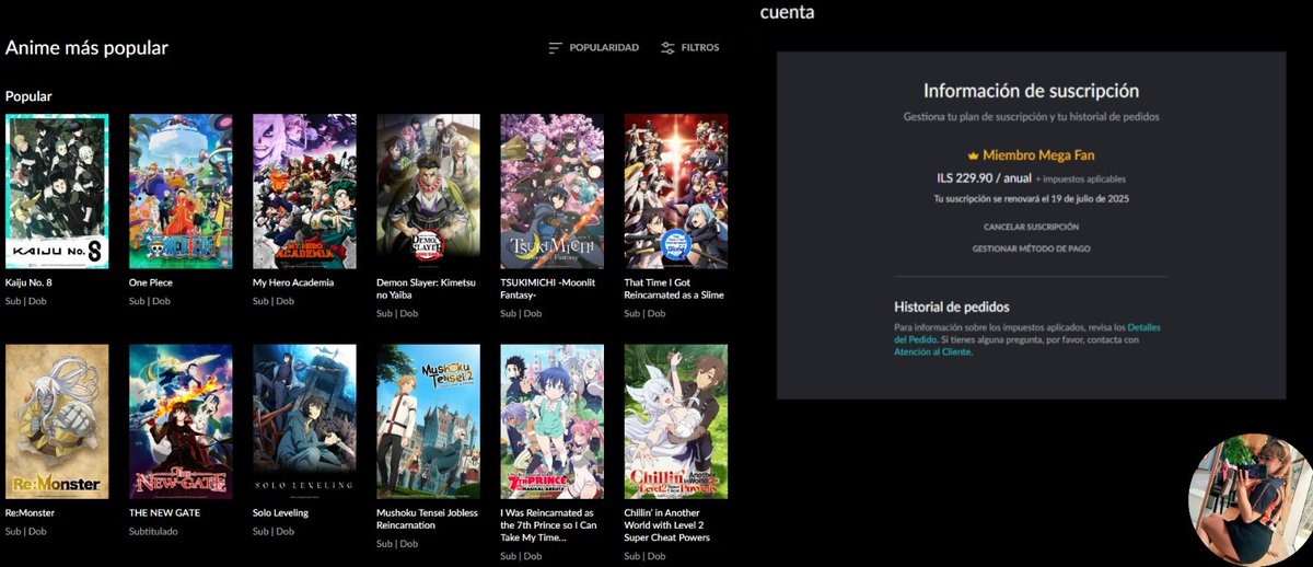 ❌❌❌🎁SORTEO🎁❌❌❌ 
Cuenta de Crunchyroll plan "PREMIUM" por un año. 

Para participar:
✔️Seguirme: <a href="/MMAzuara/">Magui Azuara</a>
🧡Like
🔁Retweet
⏩Mencionar 2 amigos y comentar tu anime favorito

Éxito a todos bebés✨🧡