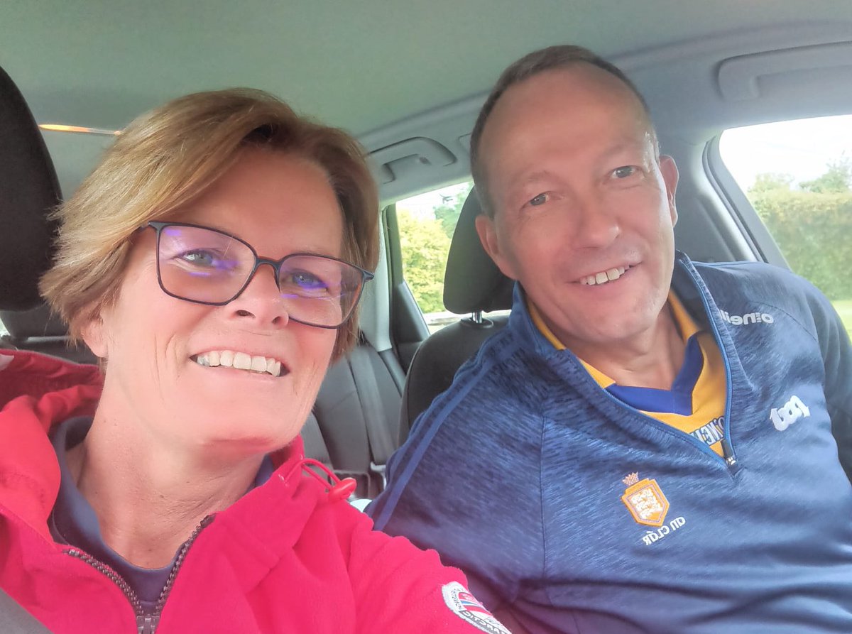 And we are off! Hoping for a <a href="/GaaClare/">Clare Gaa</a> win, but I need a spin home after the game so better be quiet - for now! #Honthebanner <a href="/OfficialCorkGAA/">Cork GAA</a> <a href="/NeansMcS/">Neans McSweeney</a> <a href="/sportsdes/">Des Cahill</a> <a href="/jacquihurley/">Jacqui Hurley</a> #UpfortheMatch #wherewebelong <a href="/CrokePark/">Croke Park</a> 🟡🔵V🔴⚪️