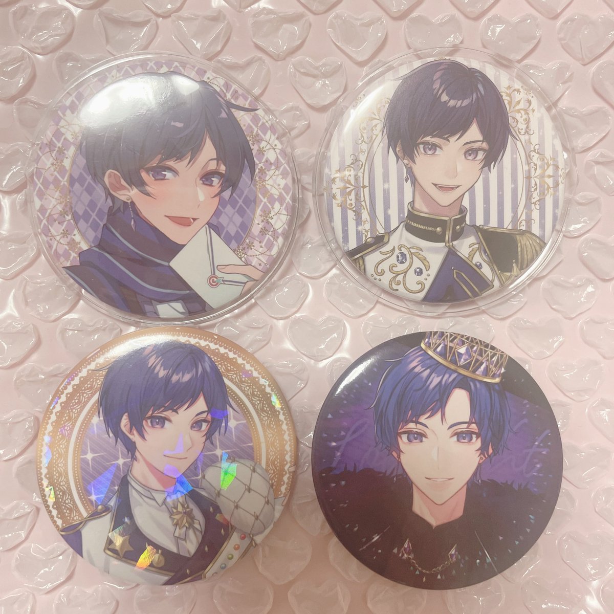 popokn's tweet photo. すたぽら 缶バッジ 缶バ グッズ

譲)
画像1枚目 💜

求) 
ALT or 画像2枚目の缶バッジ

お気軽にお声かけよろしくお願い致します 🌟

 #すたぽらグッズ交換
#すたぽらグッズ買取
#すたぽらグッズ https://t.co/hWlXG1EiiC