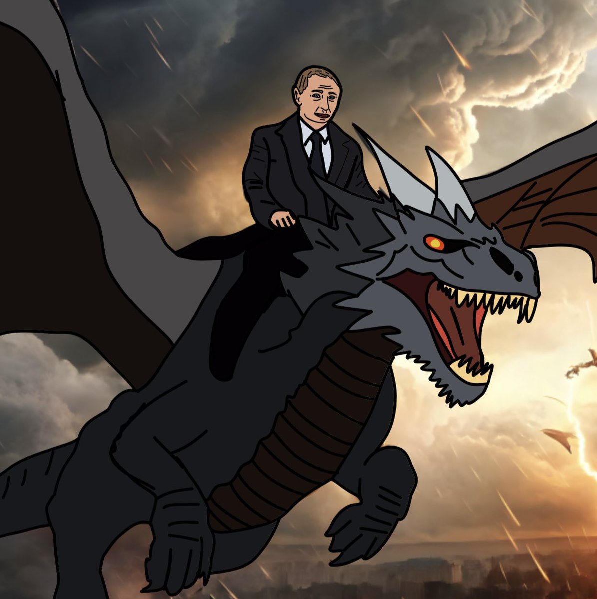 Dragons aren’t real Comrades, unless you’re in the Motherland🇷🇺