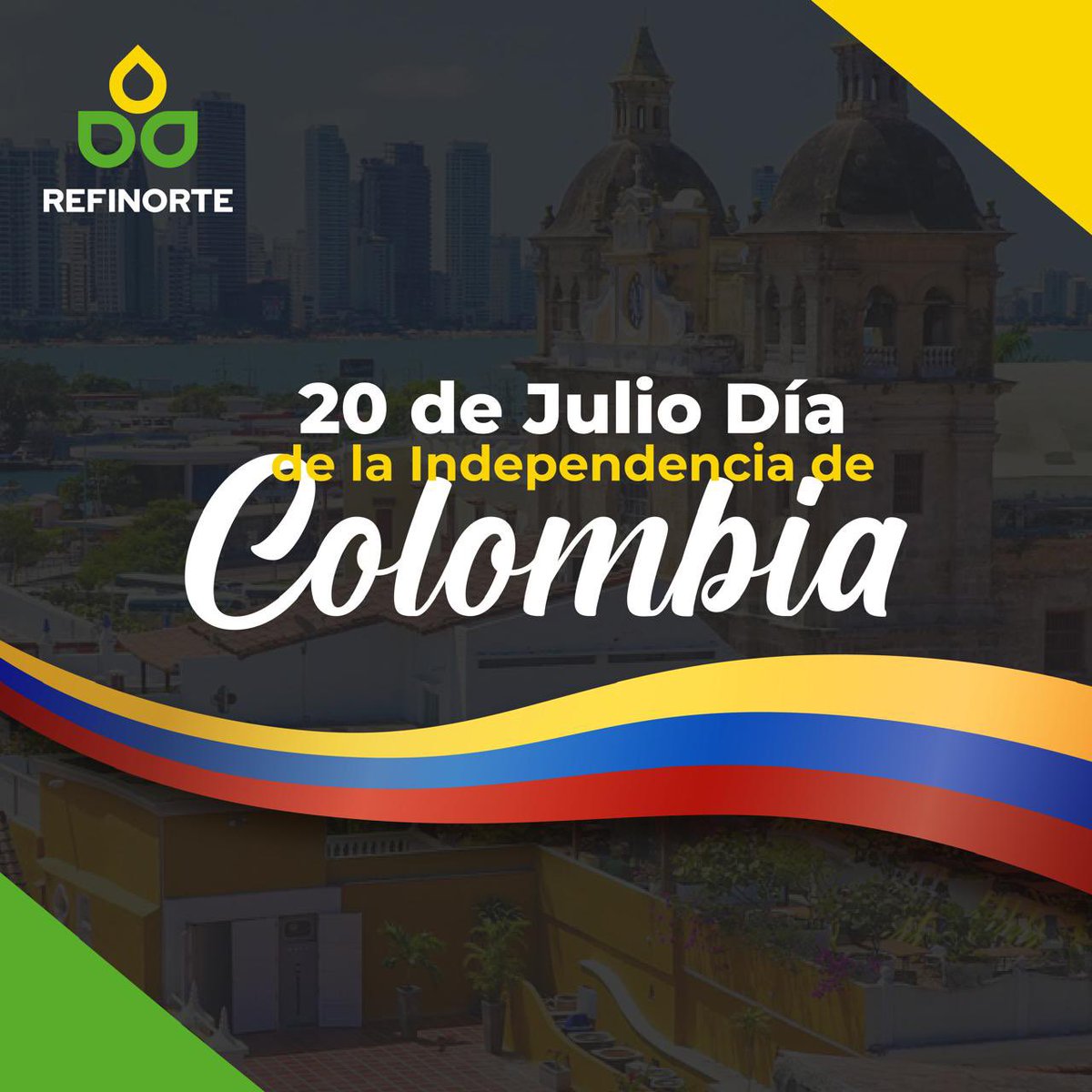 RefinorteNS's tweet photo. ¡Colombia, tierra de historia y valor! En este Día de la Independencia, celebremos nuestra cultura, diversidad y el espíritu indomable que nos caracteriza. ¡Viva nuestra patria! 🇨🇴 #independenciacolombiana https://t.co/HF0IrNt9tc