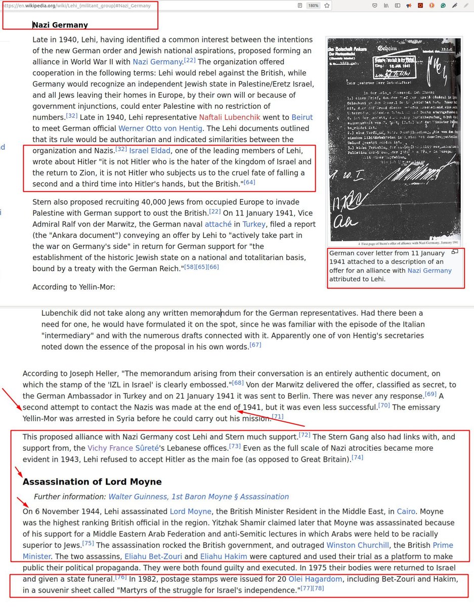 SalahMa28656844's tweet photo. #MuftiThread..PLZ read what BIG Zionist #MartinGilbert wrote🔻
-#ZionistJews reached out to Hitler for an alliance in Dec 1941
-#MenachemBegin & #YitzhakShamir (Israeli PMs) bombed the war efforts
-Mufti has no place to go; He was chased out of the ME🔻
https://t.co/VUKeX4z9Ev https://t.co/cwlwgYVuXH