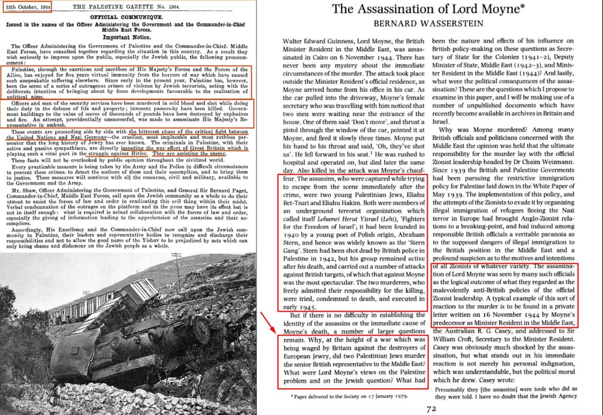 SalahMa28656844's tweet photo. #MuftiThread..PLZ read what BIG Zionist #MartinGilbert wrote🔻
-#ZionistJews reached out to Hitler for an alliance in Dec 1941
-#MenachemBegin & #YitzhakShamir (Israeli PMs) bombed the war efforts
-Mufti has no place to go; He was chased out of the ME🔻
https://t.co/VUKeX4z9Ev https://t.co/cwlwgYVuXH