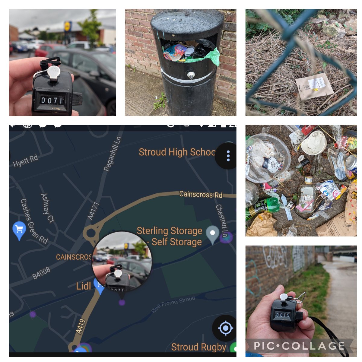 EricTorrington's tweet photo. #SheWhoMustBeObeyed shops in @LidlGB #Dudbridge #Stroud I #litterpick the #canal #towpath. Mr #RyanMcDonell can we please have 2 more #PutWasteinitsPlace bins within your boundary. It will reduce #litter outside. Supporting @StroudDC @CotswoldCanalsT @MinchChloe @SimonforStroud https://t.co/vLZXA5j4cS