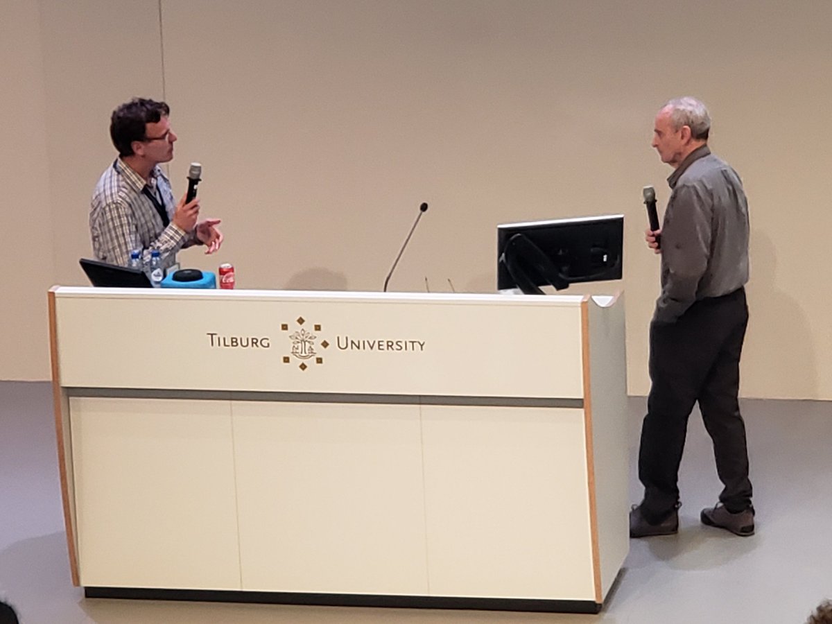 Fireside chat with Senior Fellow Rich Shiffrin and @EJWagenmakers  - inspiring to hear about a journey of curiosity and search for understanding. #iccmpsyched