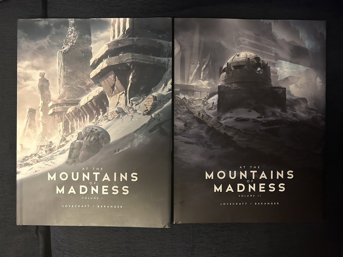 TygerDreams's tweet photo. Treated myself to a two parter of a story by #Lovecraft I hadn’t read since school. The artwork by @F_Baranger is awesome! https://t.co/RnhALlC8ZU