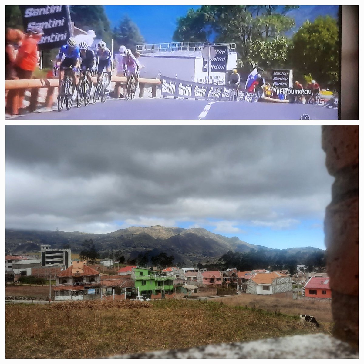 #ELTOURXRCN   apoyando a <a href="/RichardCarapazM/">Richard Carapaz M</a>  desde El Tambo - Cañar- Ecuador