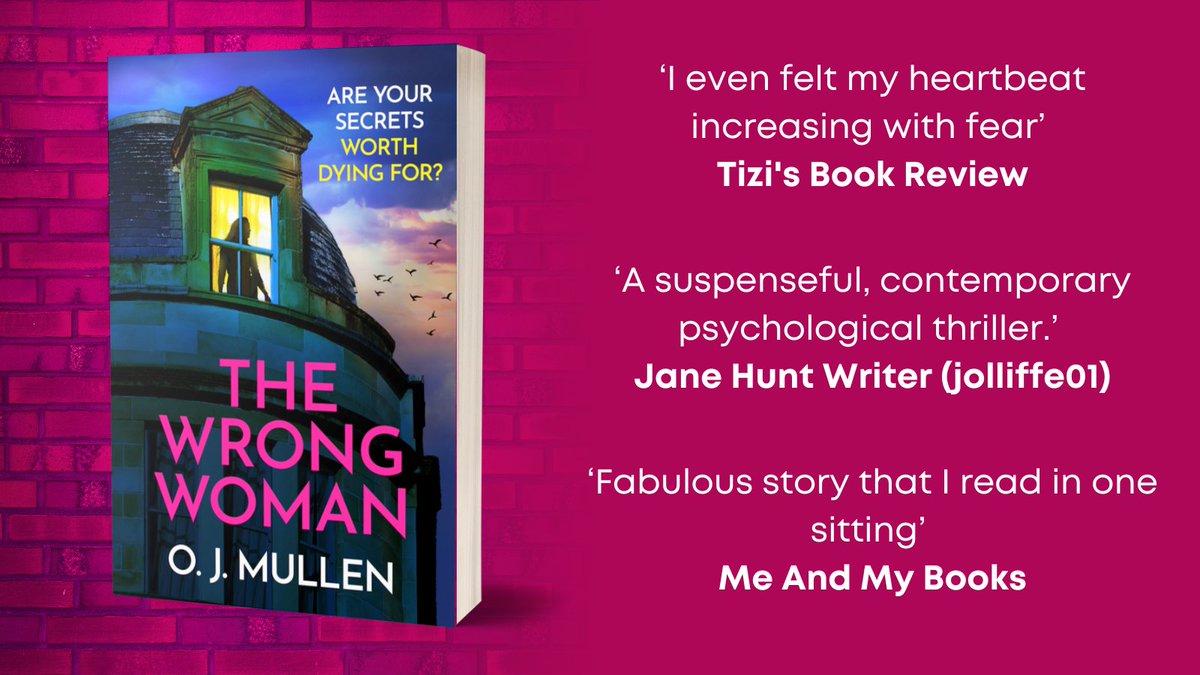 BoldwoodBooks's tweet photo. Thank you to @yvonnembee, @Jolliffe03 and @Tiziana_L for their recent reviews on #TheWrongWoman by @OwenMullen6 #blogtour. 

Buy now ➡️ https://t.co/IOCjsegiYX https://t.co/mIwAzpDr7u