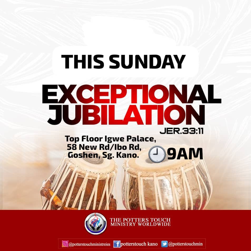 PottersTouchMin's tweet photo. 🥰
Join us this Sunday as we praise and give thanks to God🙌🥰
It’s going to be a joyful experience.🙌
Set your dancing shoes and your heart opened to receive Gods word and be revived.
See you there😇#AfRam #SpiritualGrowth #Gospel #Kalki2898AD https://t.co/x2a0OsooDP