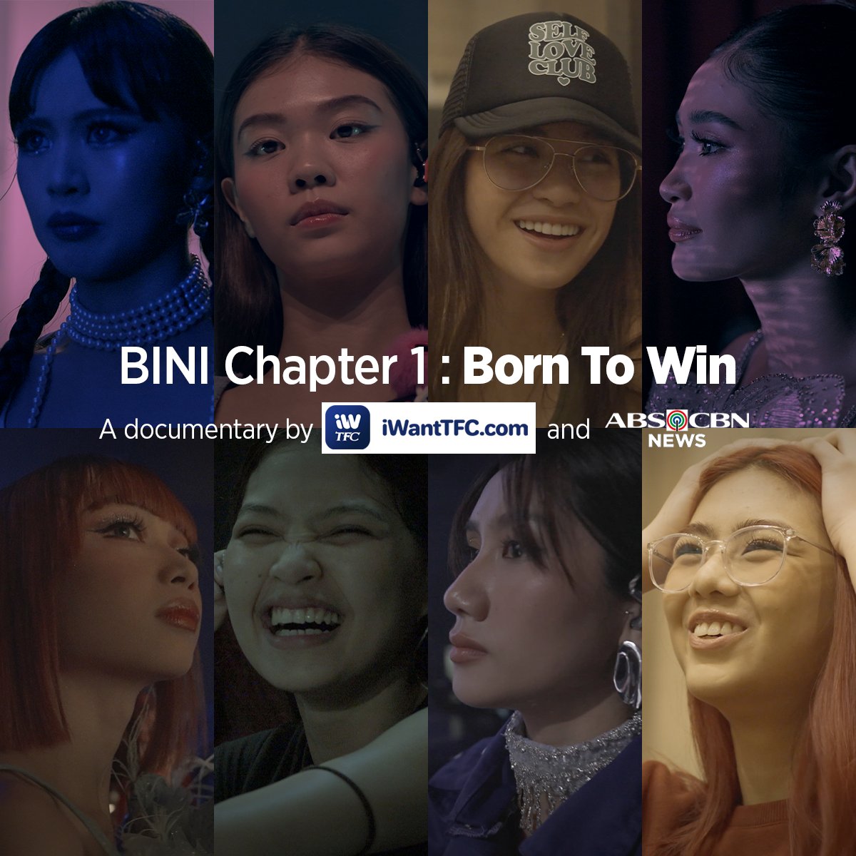 Teaser out now for 'BINI Chapter 1: Born to Win,' the first of a three-part docuseries from award-winning director Jet Leyco and journalist/writer Jeff Canoy. 

Produced by iWantTFC and ABS-CBN News and Current Affairs, 'Chapter 1: Born to Win' follows the 8-member <a href="/BINI_ph/">BINI_PH</a>