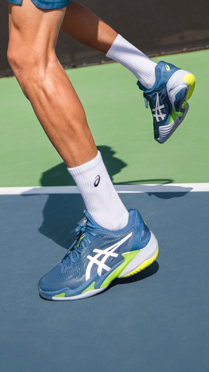 ASICSmexico's tweet photo. ¿Te gustaría tener movimientos más rápidos en tu juego? 🥎 Házlo con el modelo COURT FF™ 3 gracias a su tecnología TWISTRUSS™.
Adquiere los tuyos en tiendas ASICS o en https://t.co/vb3HXHLFMn
#ASICS #MoveYourMindWithASICS
#COURTFF3 https://t.co/hdp6SPQNwm