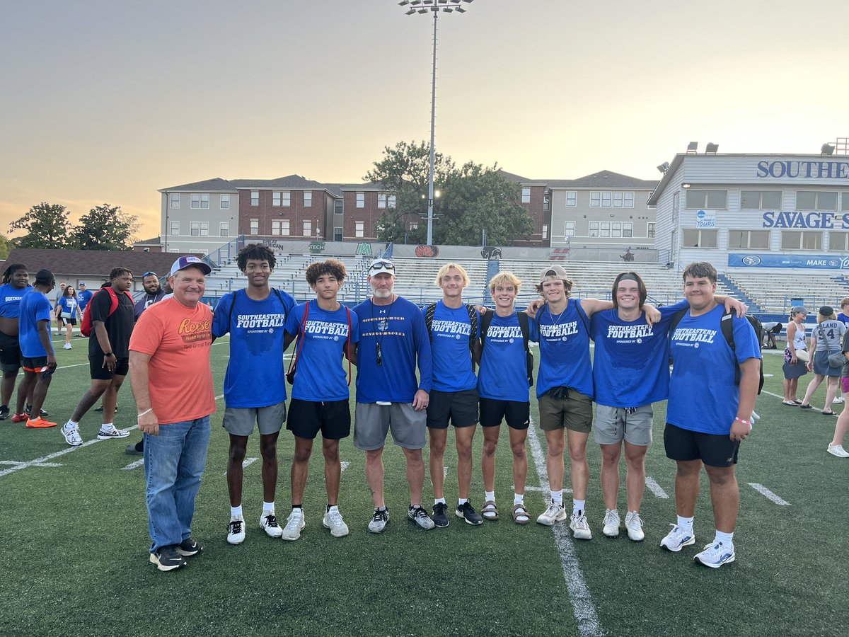 Had a great time at <a href="/SavageStormFB/">Savage Storm Football</a>’s camp yesterday! Thanks for putting on a great camp and all the feedback! 
<a href="/TroyParker_11/">Coach Parker</a> <a href="/Sterling_Porter/">Coach Porter</a> <a href="/AtterberryBo/">Bo Atterberry</a> <a href="/CoachChadRogers/">Chad Rogers</a> <a href="/coachrogers_4/">Coach Chance Rogers</a> <a href="/CoachMMann5107/">Michael Mann</a> <a href="/coach_garcia86/">Zach Garcia</a> <a href="/SangerDefense/">DCMorphis</a>  <a href="/SangerFB/">Sanger Indian Football</a>